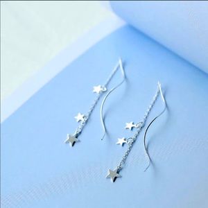 NWOT Star Earrings Sterling Silver